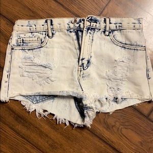 Forever 21 festival Jean shorts